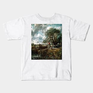 John Constable A Boat Passing a Lock Kids T-Shirt